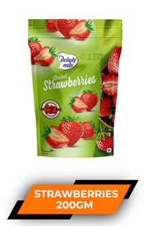 D Nuts Dried Strawberries 200gm